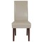 Merrick Lane Ellison Mid-Century Panel Back Parsons Accent Dining Chair